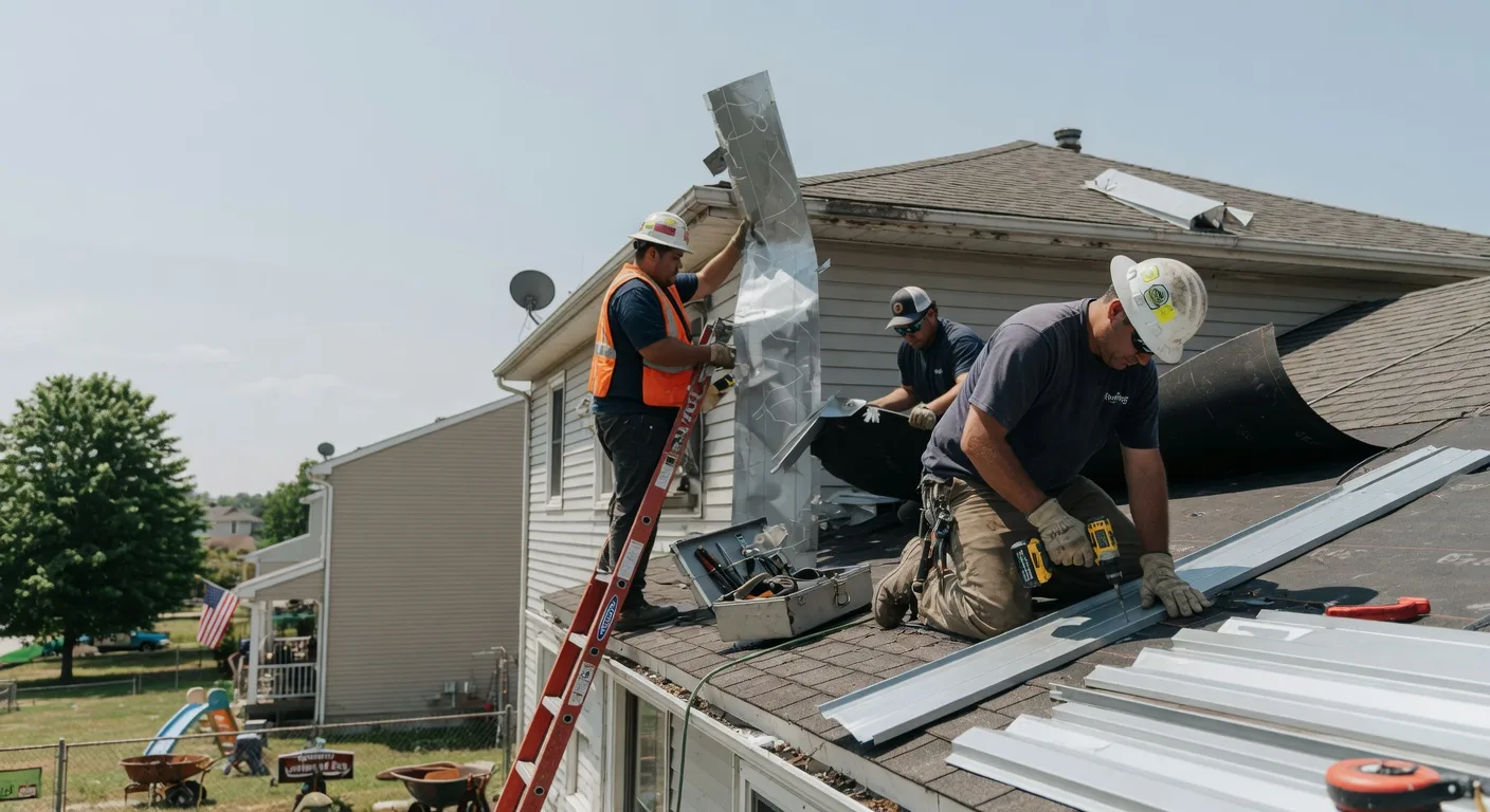 Metal Roof Repair in China Village, ME